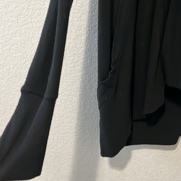 QUINCE French Terry Modal Cardigan, Black, Size S - Picture 5 of 7